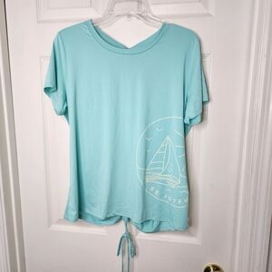 Aqua Womens Outdoor Life NWT short sleeve‎ L